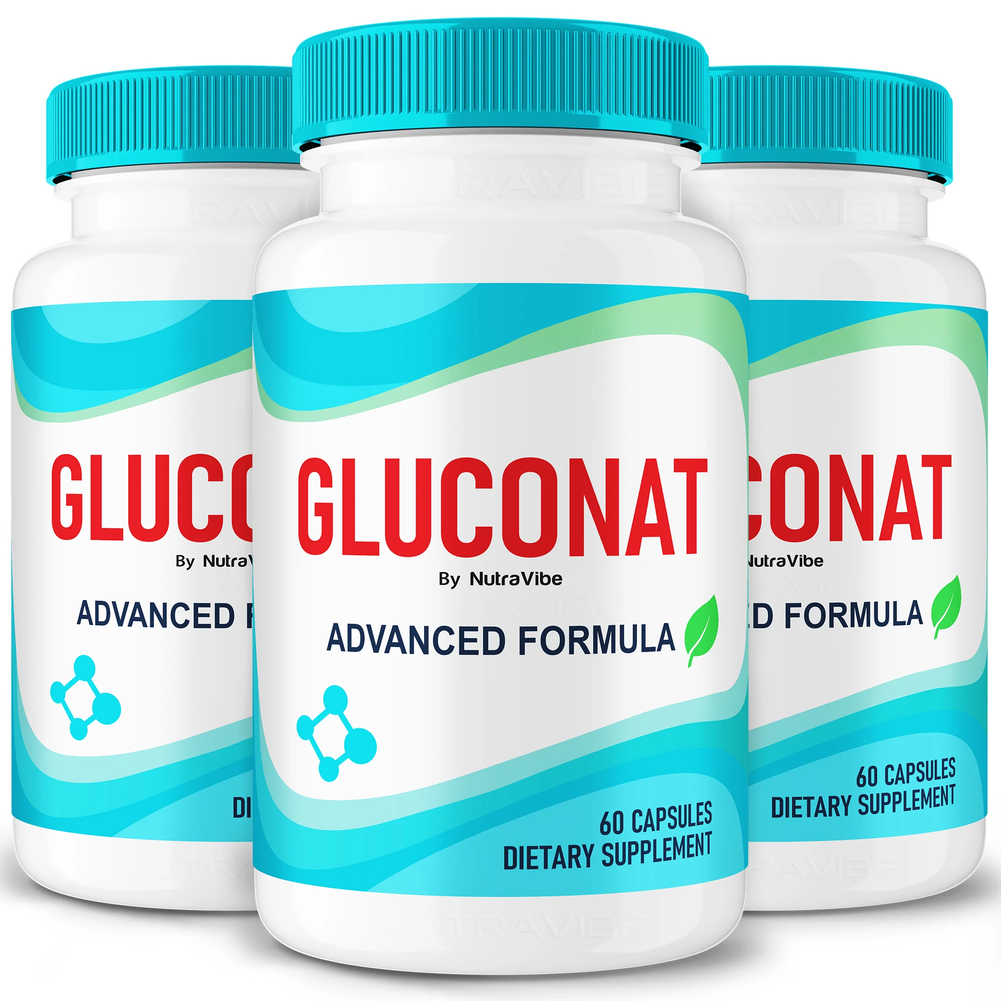 Gluconat™ — 30 Day Supply (daily capsules) Gluconat 30 day supply — natural blood sugar support